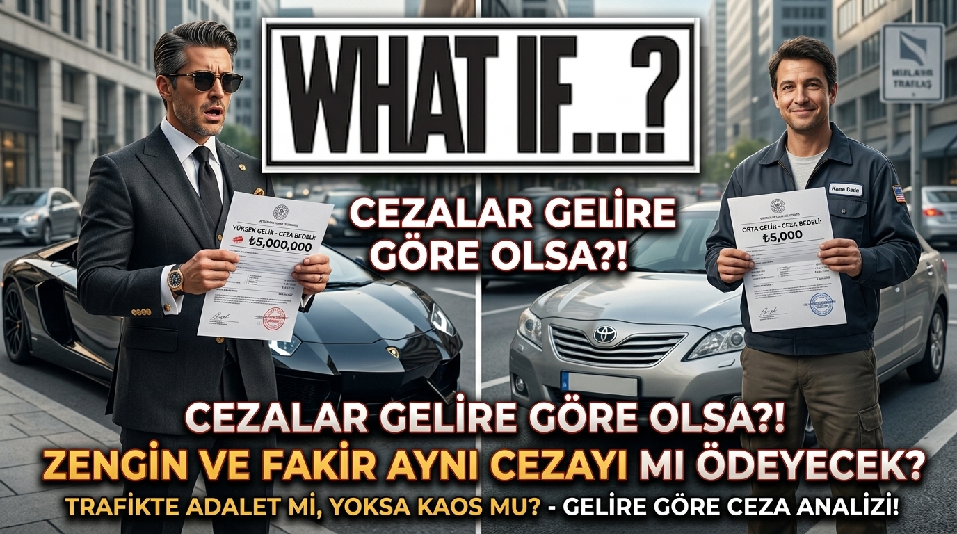 Trafik Cezaları Gelir Seviyesine Göre Olsaydı?